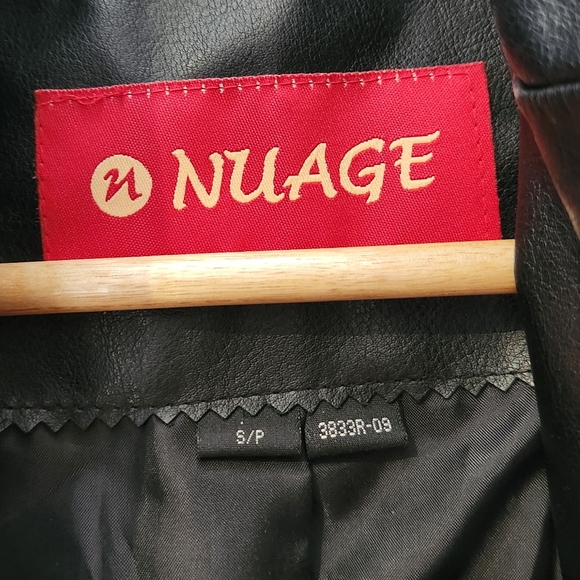 NUAGE faux leather jacket - Picture 2 of 13